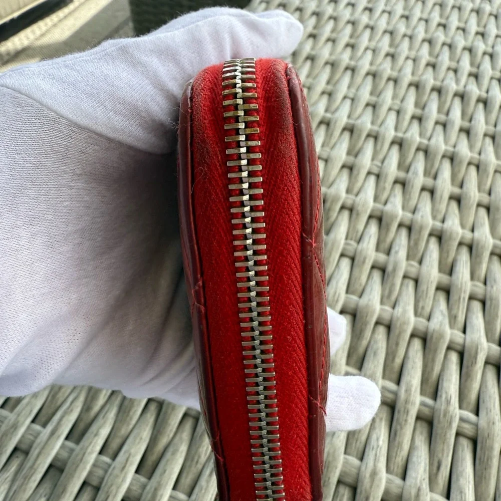 Chanel Long Wallet  Red Patent leather - Picture 8 of 10